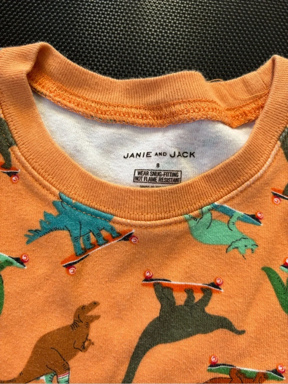 Janie and Jack soft orange